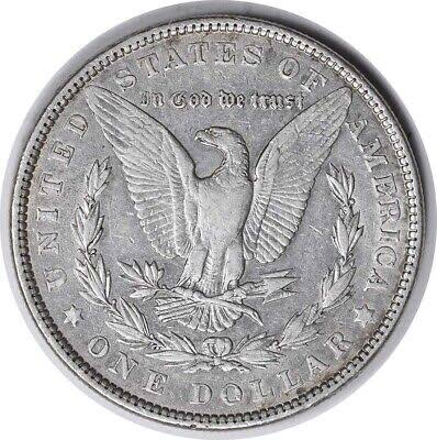 1901-P Morgan dollar VAM-5 Doubled Ear close-up showing the secondary doubled ear ridge on Liberty's obverse